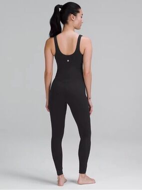 NWT Lululemon Align Bodysuit 28” in Graphite Grey